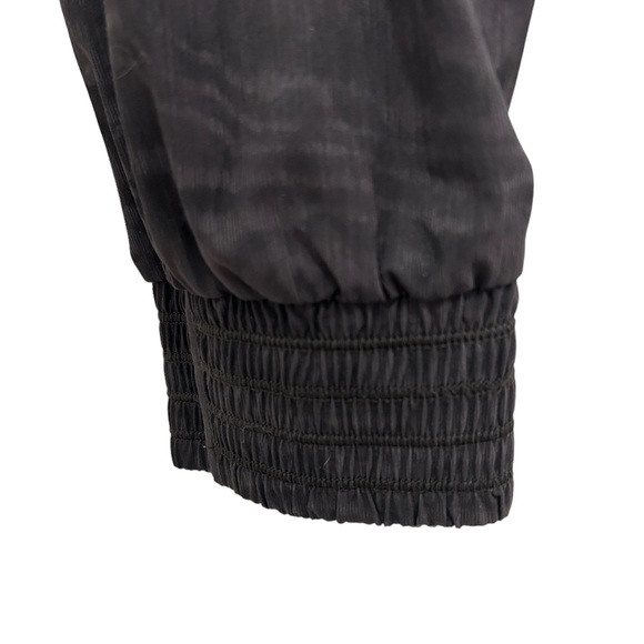 Athleta Camden Printed Jogger Pant Black Moire Style 486205 Size 12 - Picture 2 of 6